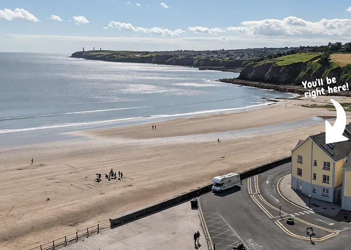 Apartment Charming Beachfront Apartments, Sea Views In Tramore